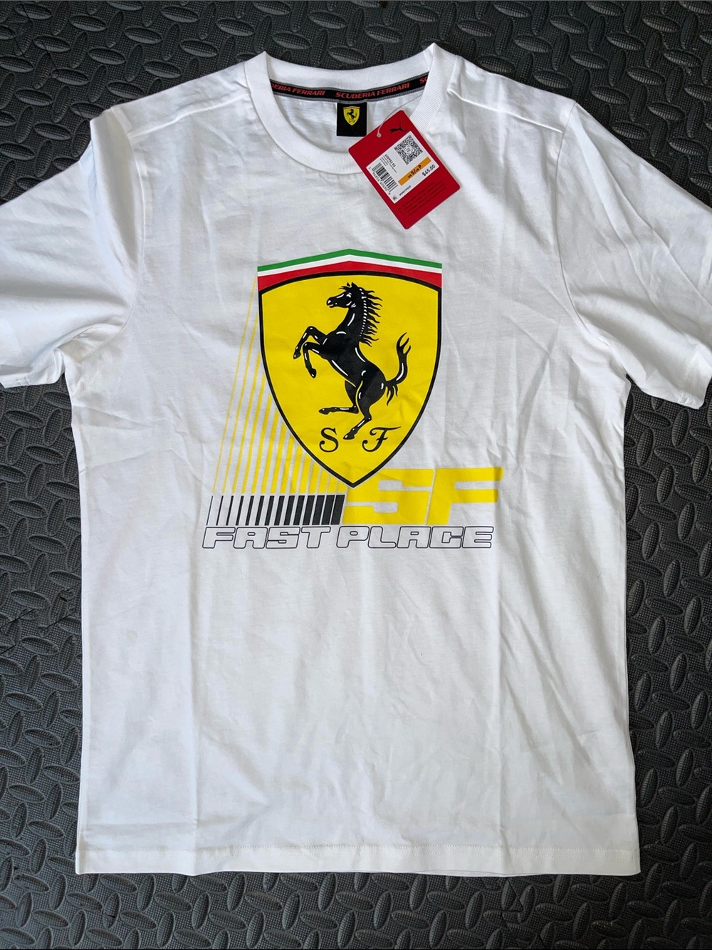 Puma x Ferrari Race Big Shield Logo Tee